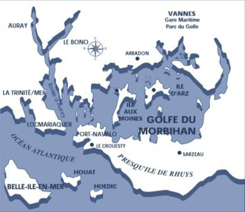 Entre Golfe Et Ocean Villa La Trinite-Surzur ภายนอก รูปภาพ